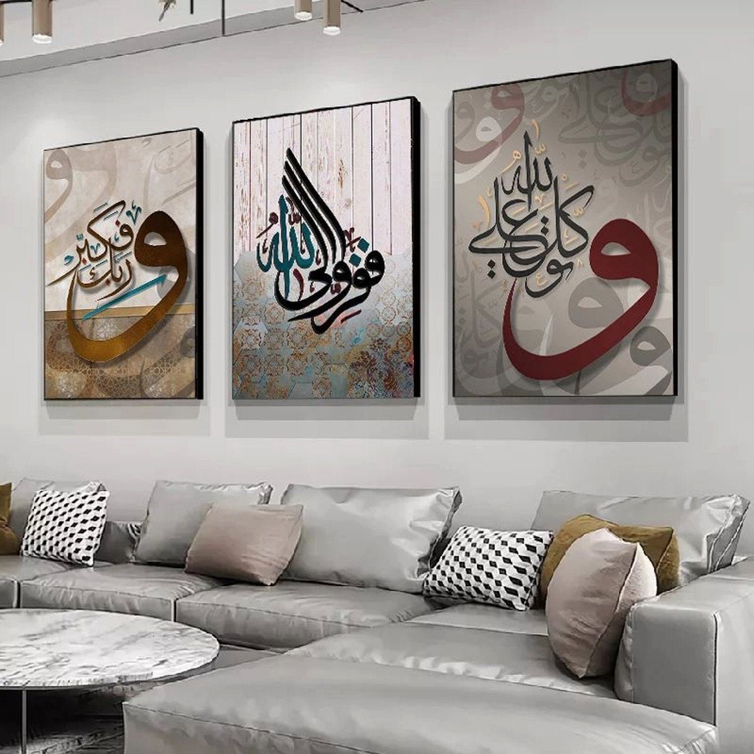 AUKUU Wandbild Kunst abstrakte Heimdekoration Wohnzimmer günstig online kaufen
