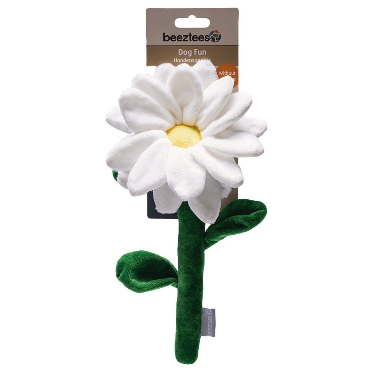 Beeztees Tierkuscheltier Hundespielzeug Blume Daisy weiß günstig online kaufen