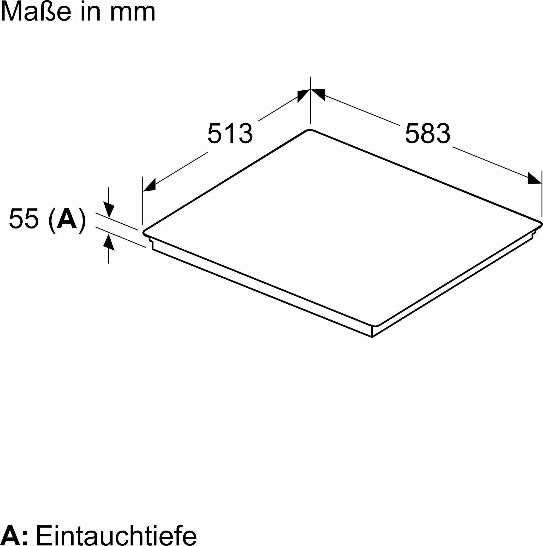 NEFF T66SHX4L0 N Flex-Induktions-Kochfeld 70