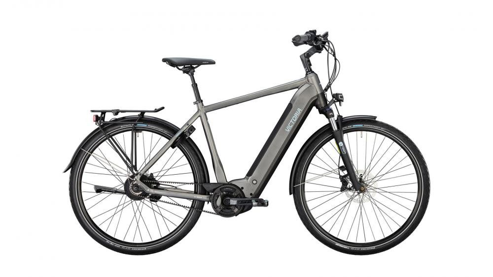 E-Bike VICTORIA Elektro-Trekkingrad "TRESALO 17" (1), Diamant, 28", bat blac