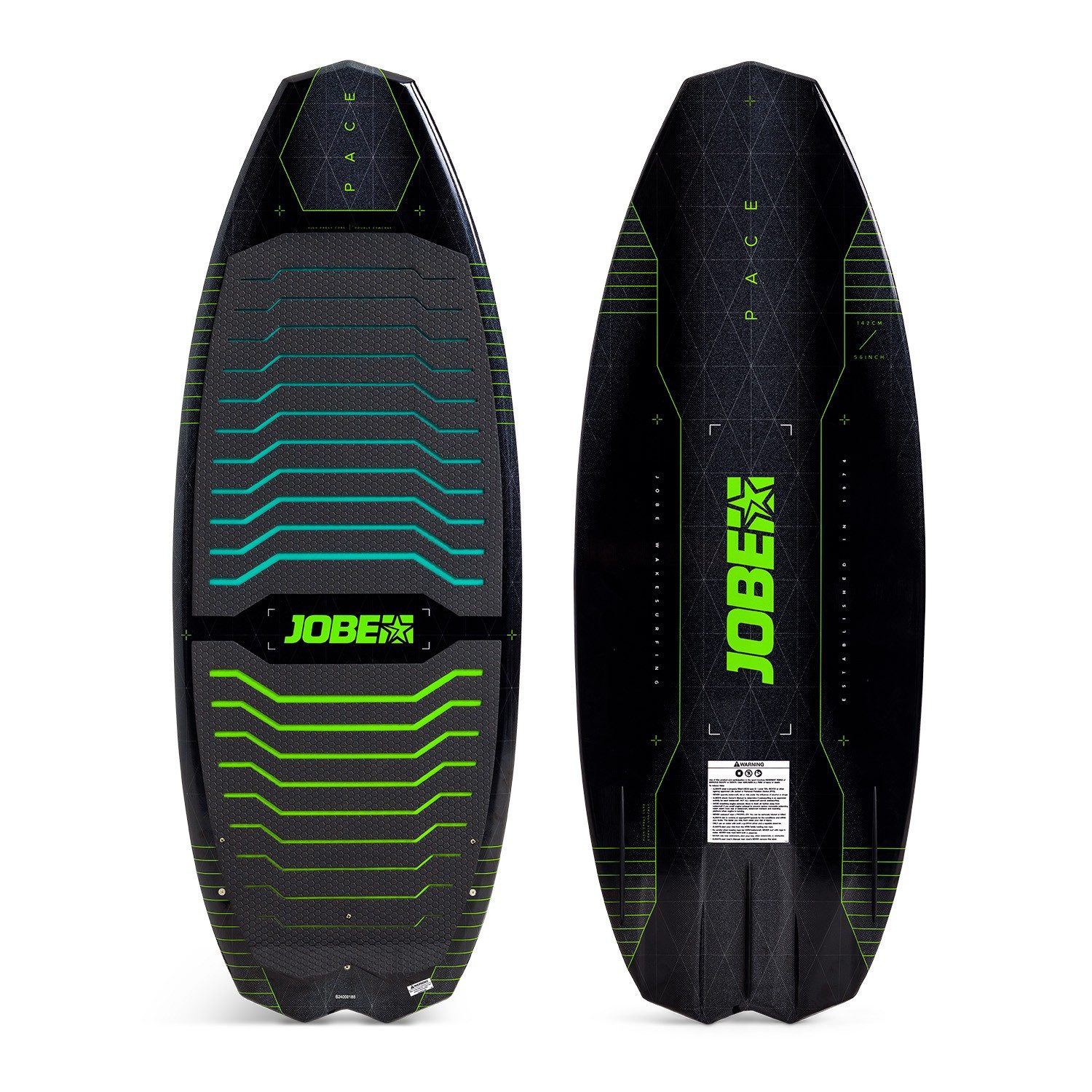 Jobe SUP-Board Jobe Pace Wakesurfer Surfstyle Board für Anfänger & Fortgeschrittene