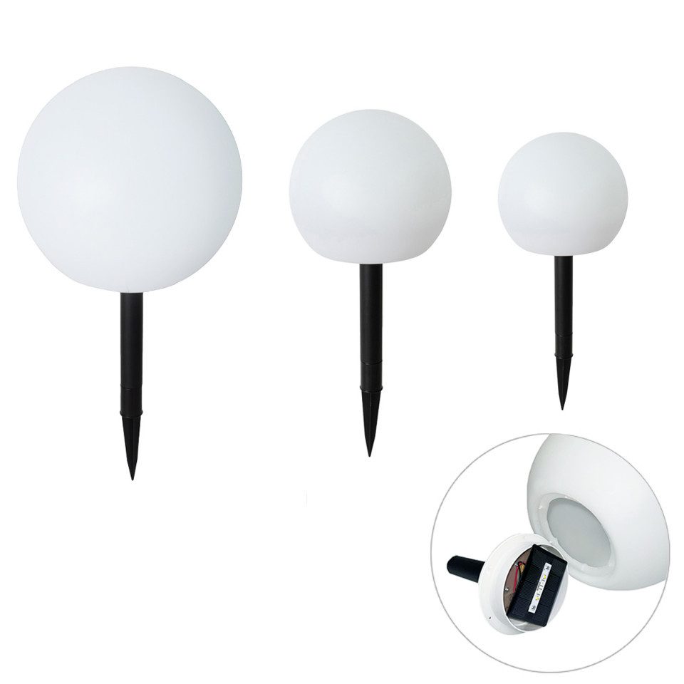 Qazqa USB-Stehleuchte Ludger (1-St), QAZQA Akku­leuchte, integrated, Weiß, Kunststoff, Modern