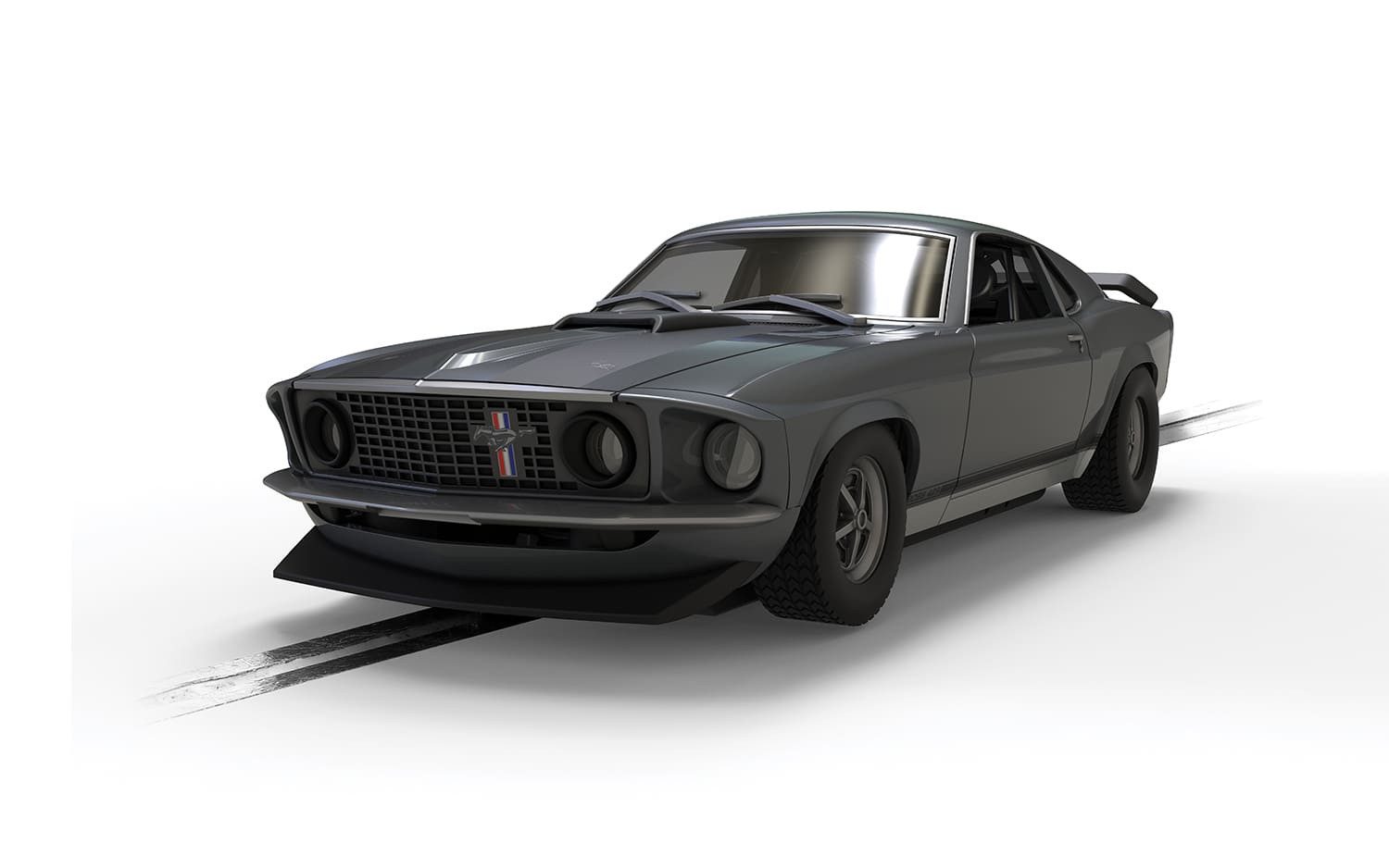 Scalextric Rennbahn-Auto Scalextric Ford Mustang Boss 429 1:32 John Wick HD Slotcar - Rennbahna