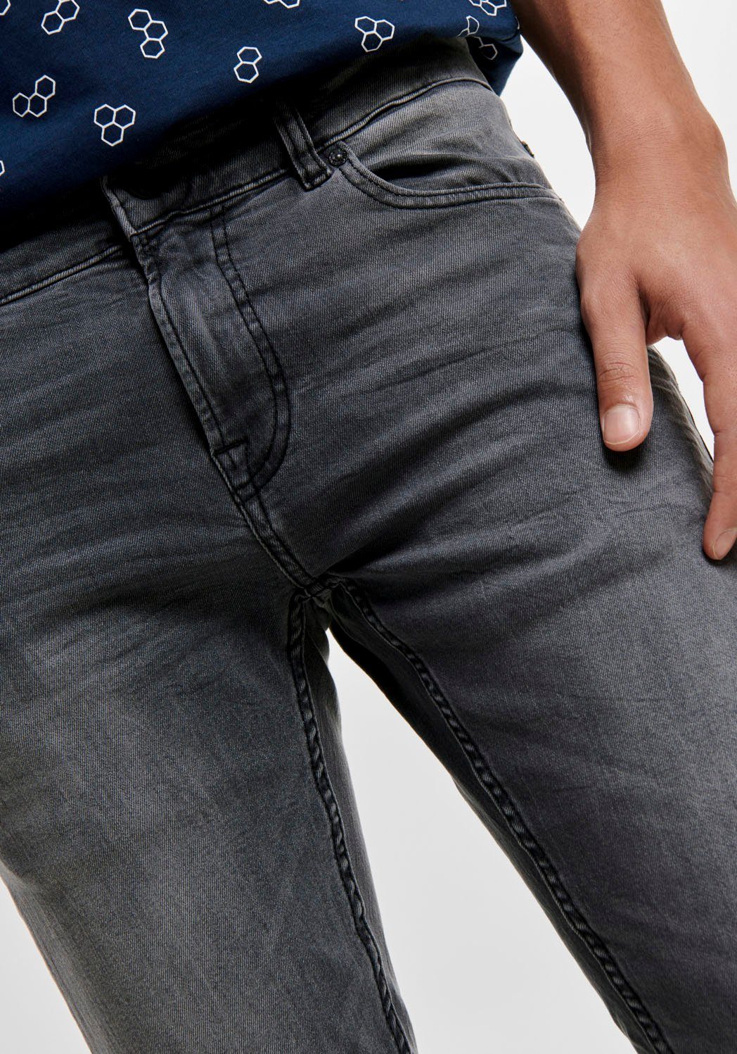 ONLY & SONS Skinny-fit-Jeans Warp – Bild 3 von 5