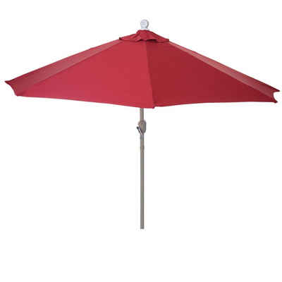 MCW Balkonschirm Lorca-300, LxB: 285x135 cm, Optional mit Schirmständer, witterungsfest Platzsparend faltbar