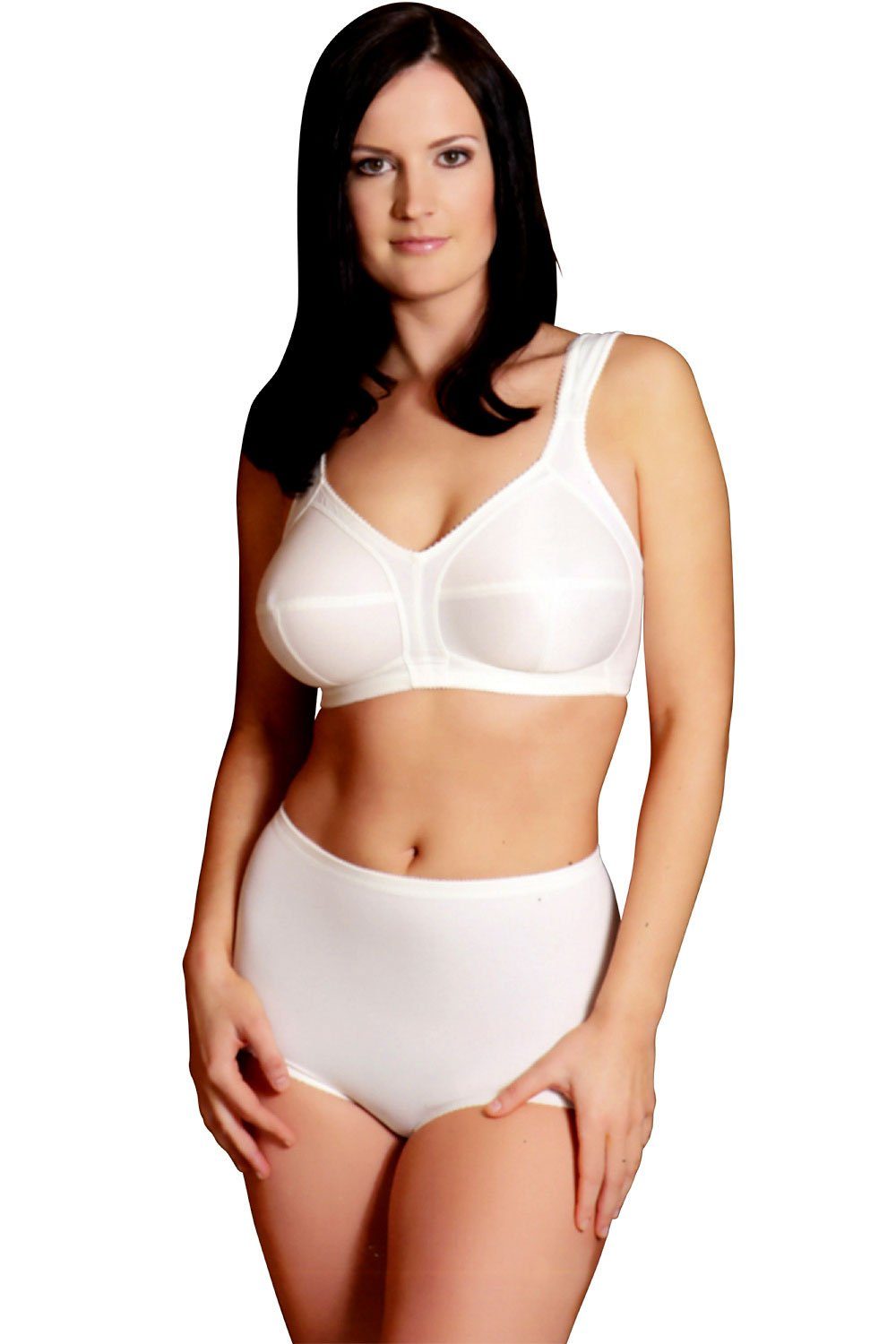 FORMAT Bügelloser BH Classic mit Komfortträgern hohem Mittelsteg Made In Ge günstig online kaufen