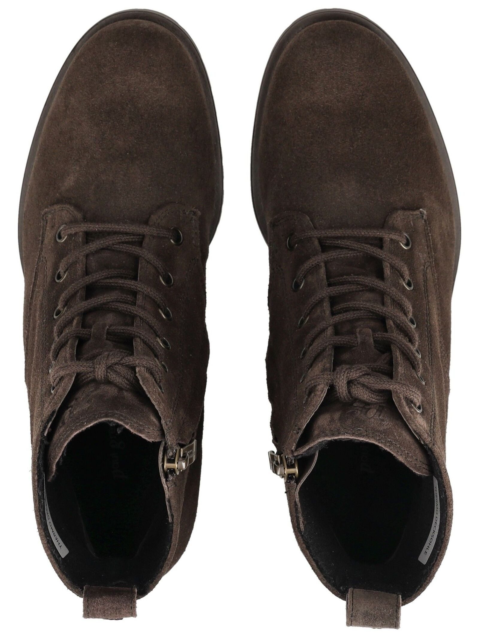 Paul Green Paul Green Stiefelette Veloursleder Schnürstiefelette – Bild 5 von 5