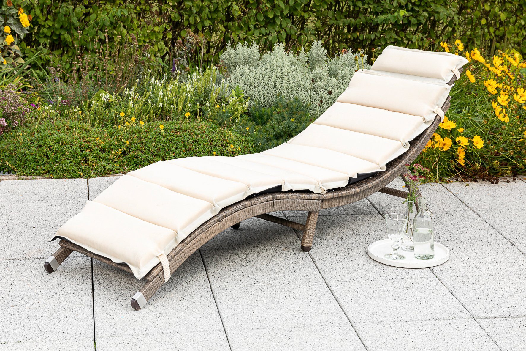 MERXX Gartenliege Waikiki, Stahl, klappbar, inkl. günstig online kaufen