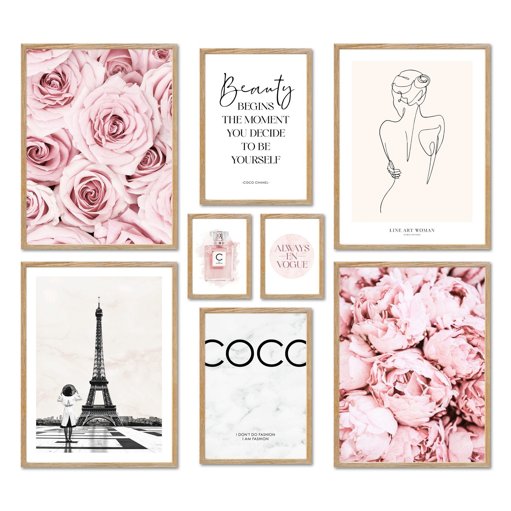 ARTFAVES Bilder-Collage Poster Set - COCO günstig online kaufen