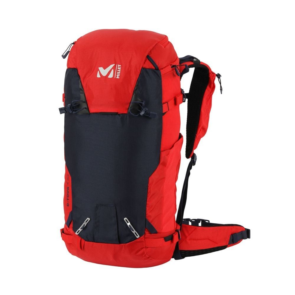 Millet Rucksack D-Tour (ein- bis zweitägige Expeditionen) 30 Liter rot/saphirblau
