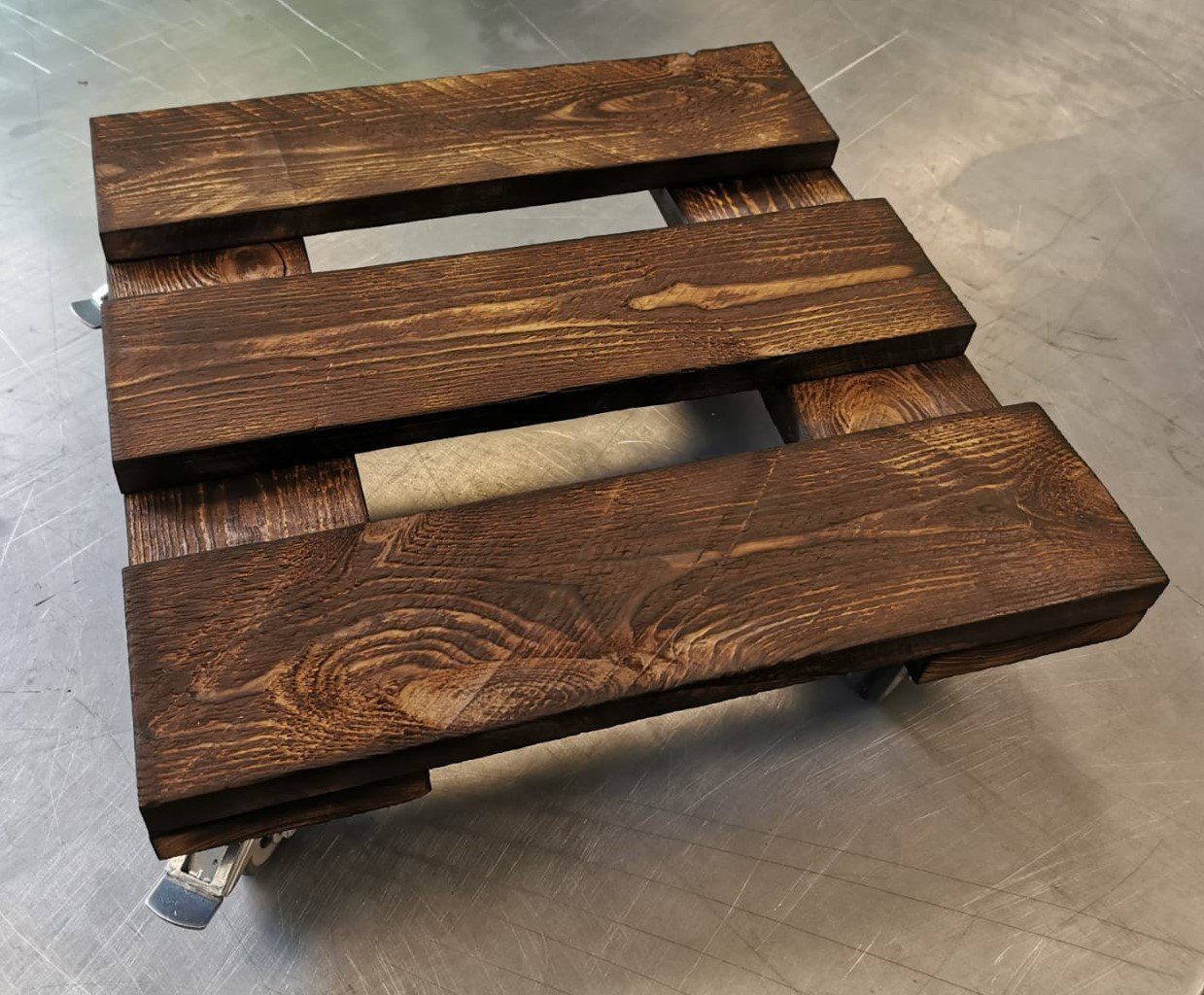 Schlögel Pflanzenroller Pflanzenroller Pflanzenroller Nostalgie -N200 Belastung bis 200kg, leise und bodenschonende Lenkrollen Thermoplastisches Gummi (TPE)