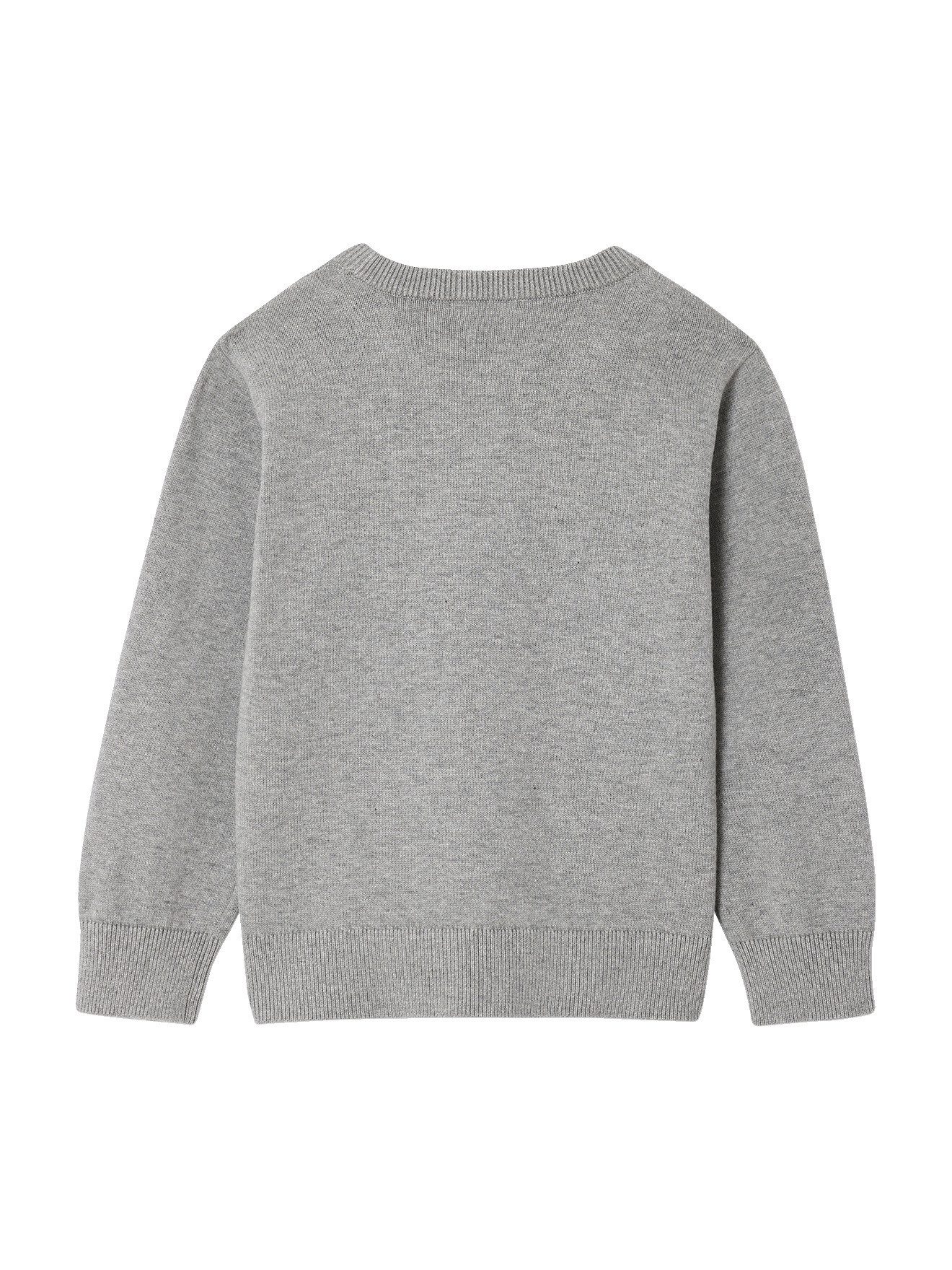 vertbaudet Pullunder Jungen Rundhals-Pullover mit Hund