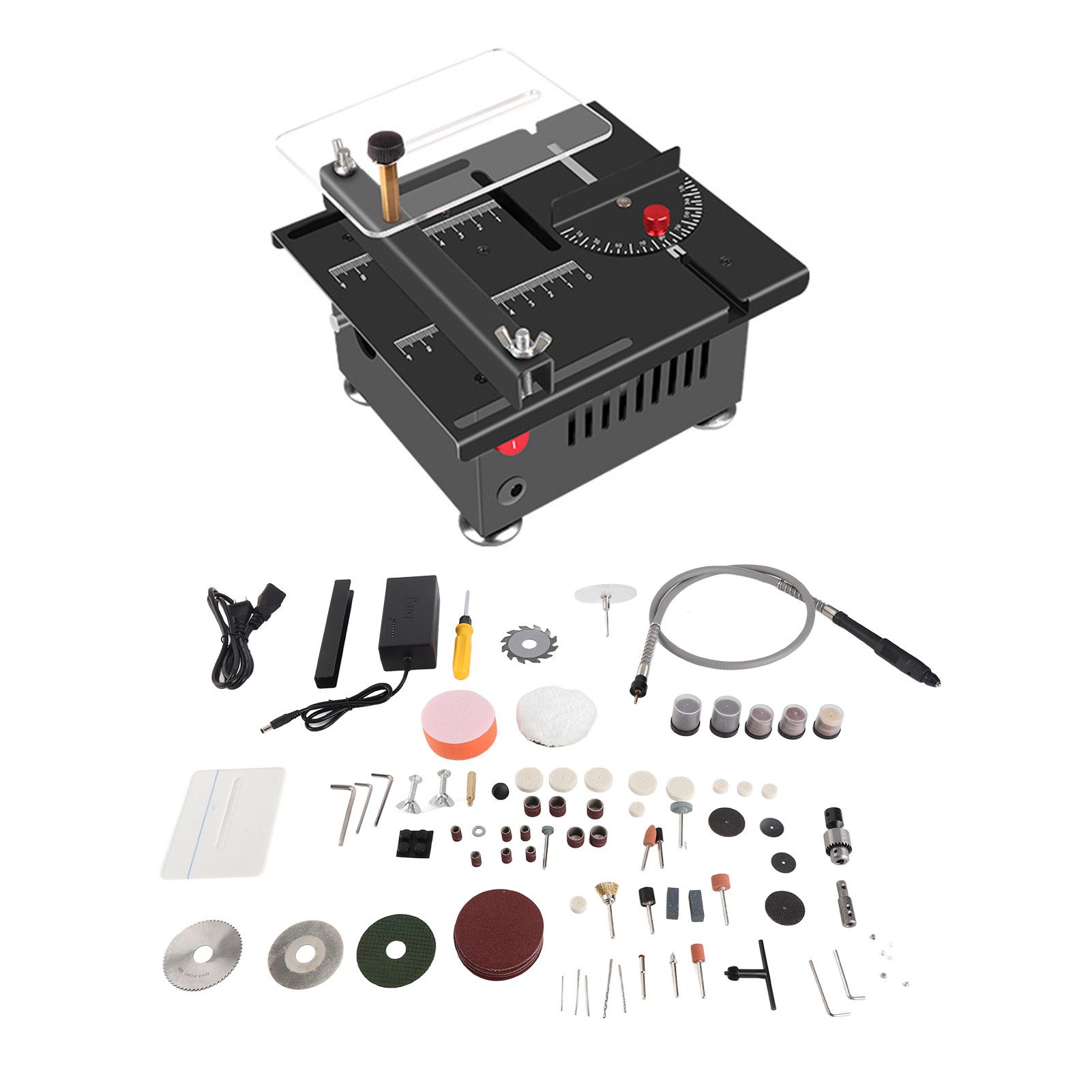 cocosity Tischkreissäge 110-240 V 100 W Multifunktions-Tischkreissäge für d günstig online kaufen