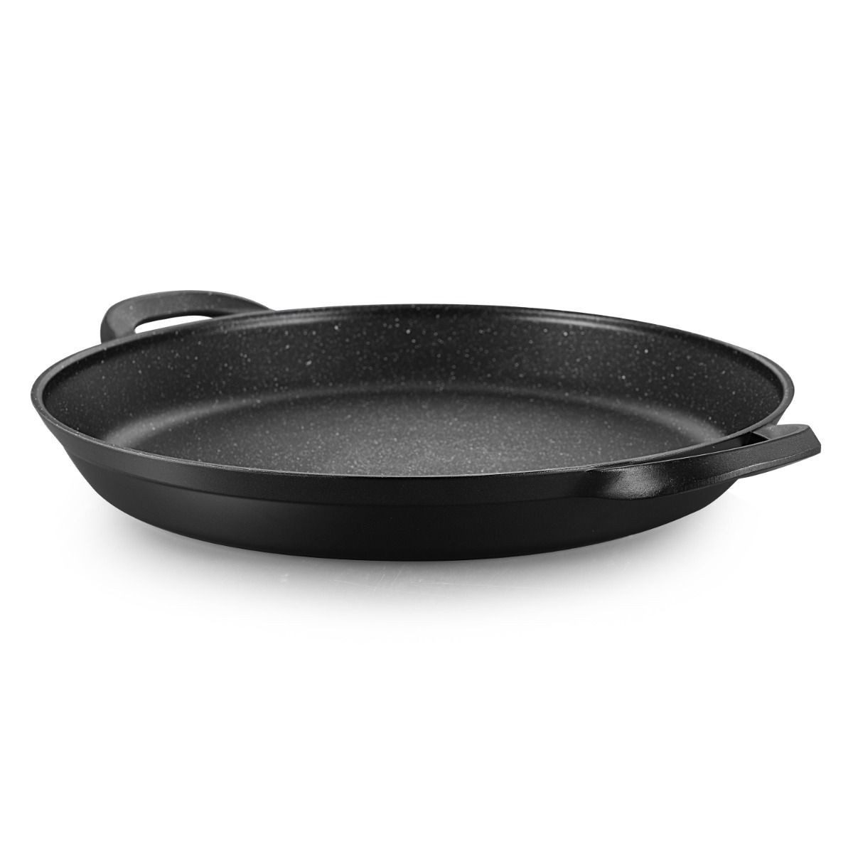 alesvelt Paellapfanne Yada 28 / 32 / 36 cm Induktion geeignet Marmordesign, Aluminium, Induktion