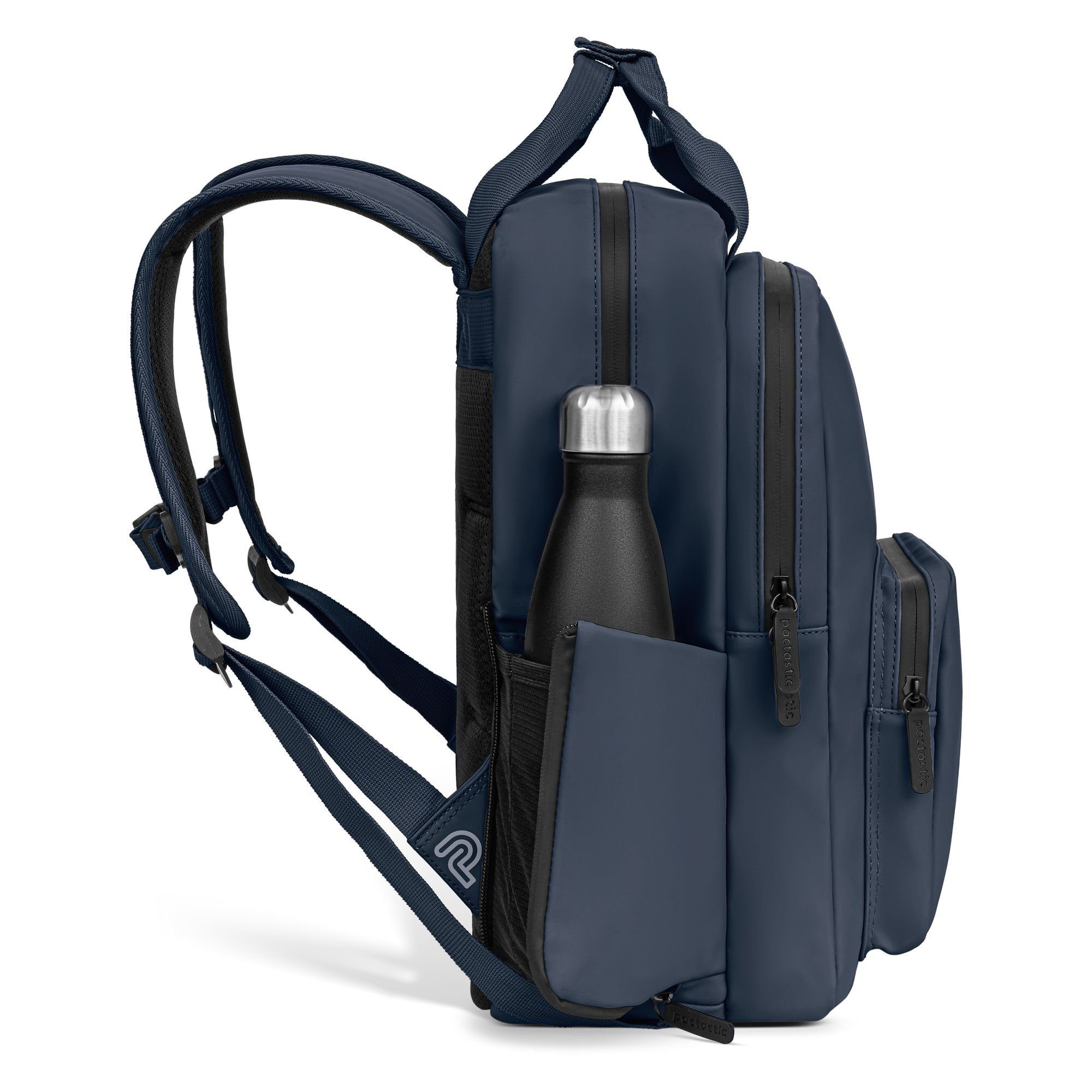 blue Daypack Pactastic Veganes Urban Tech-Material dark Collection,