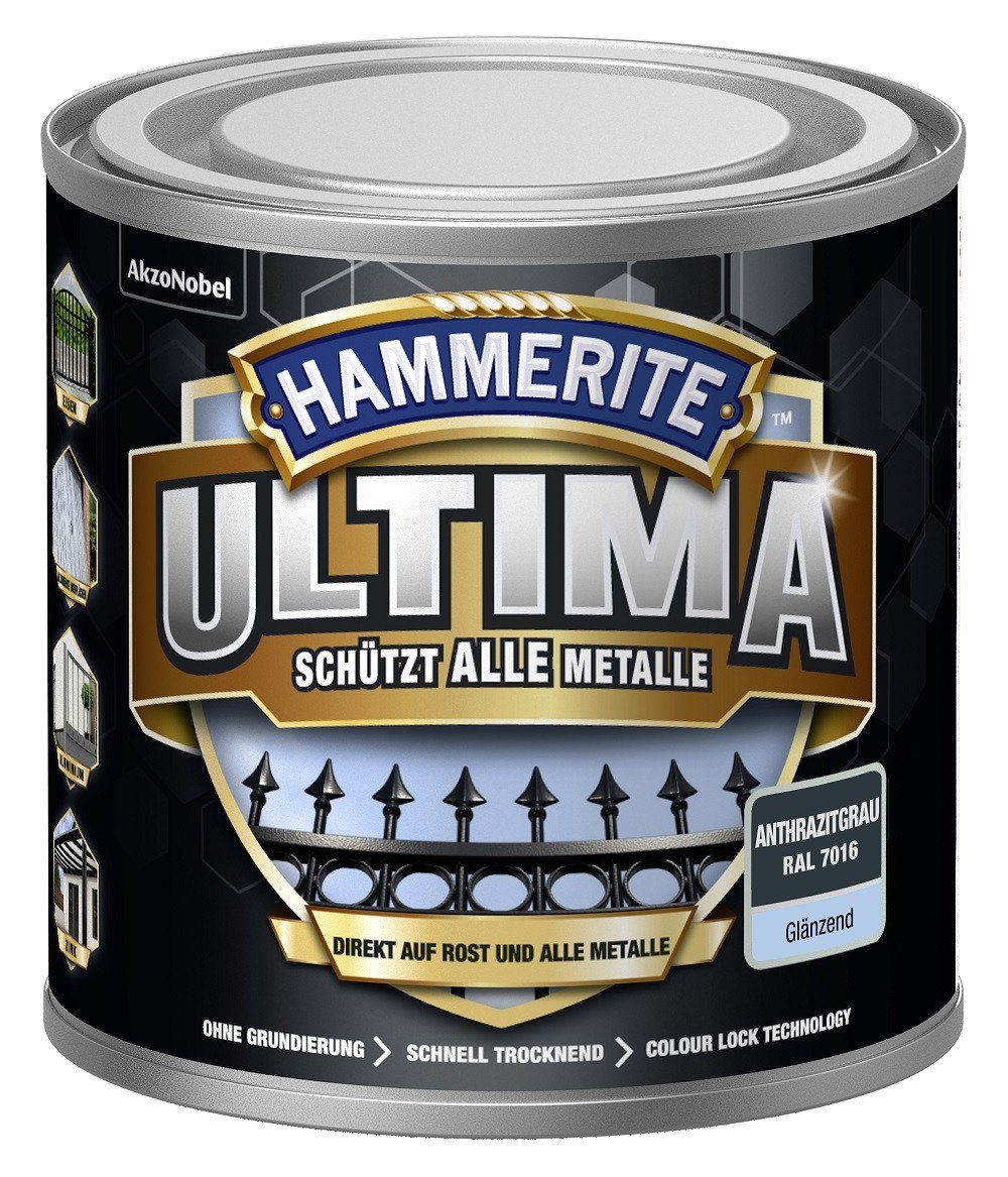 Metallschutzlack Hammerite Metallschutzlack ULTIMA glänzend