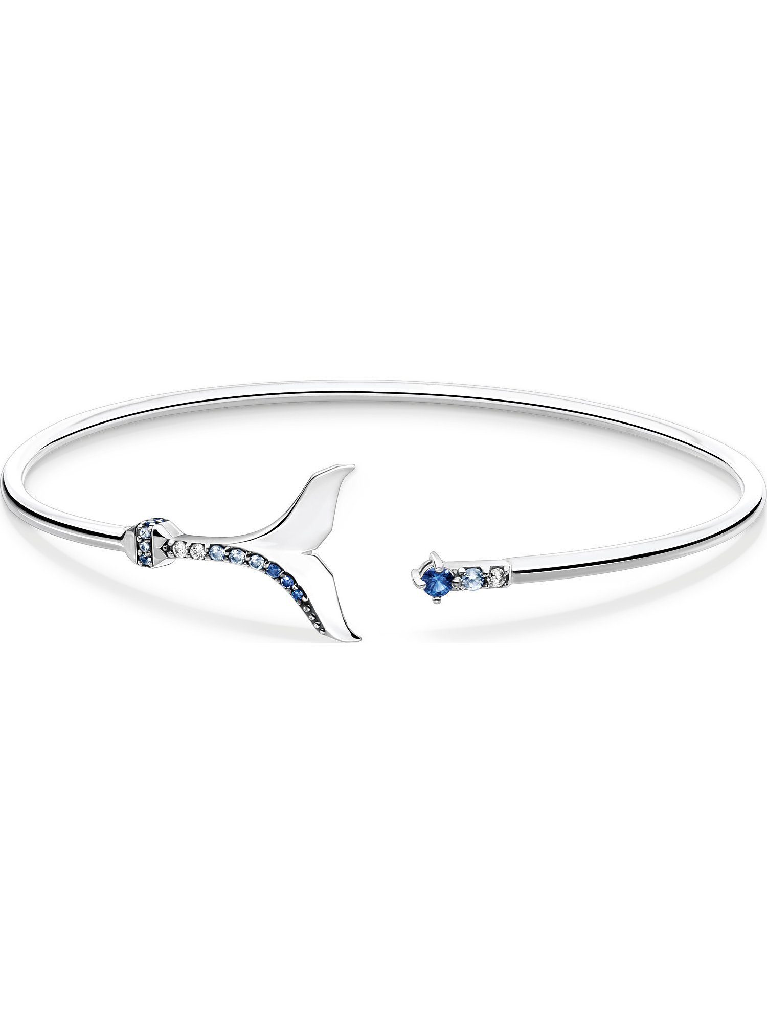 THOMAS SABO Silberarmband Thomas Sabo Damen-Armreif 925er Silber Spinell