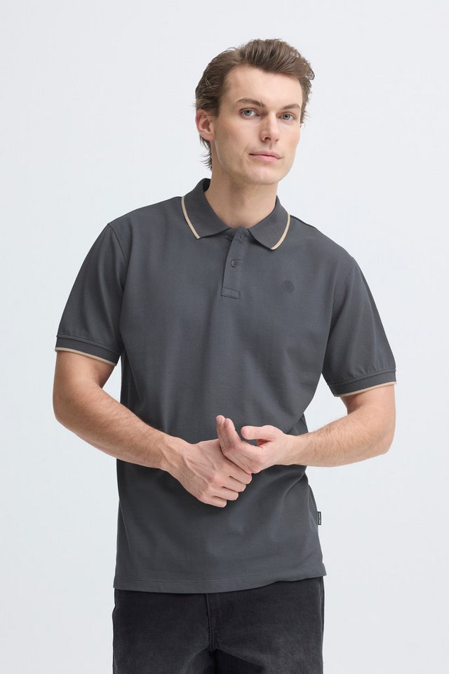 Blend Poloshirt BHEDIN POLO S/S mit Polokragen, aus Baumwolle und Jersey, Regular Fit, Kurzarm