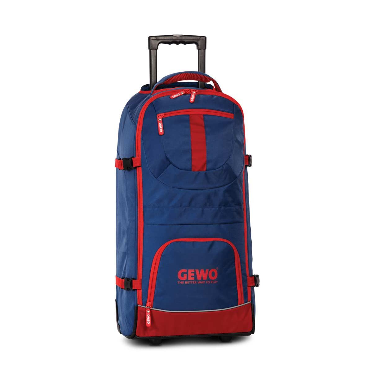 Gewo Trolley Trolley M Rocket, blau/rot