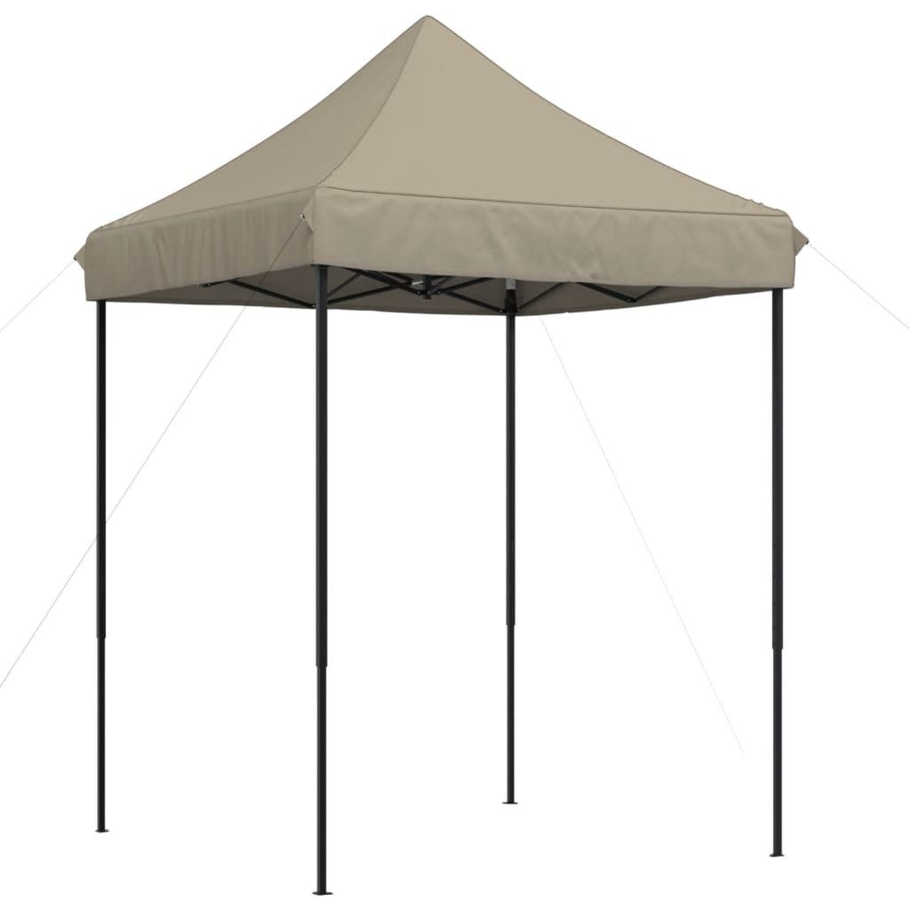 vidaXL Partyzelt Partyzelt Faltbar Pop-Up Taupe günstig online kaufen