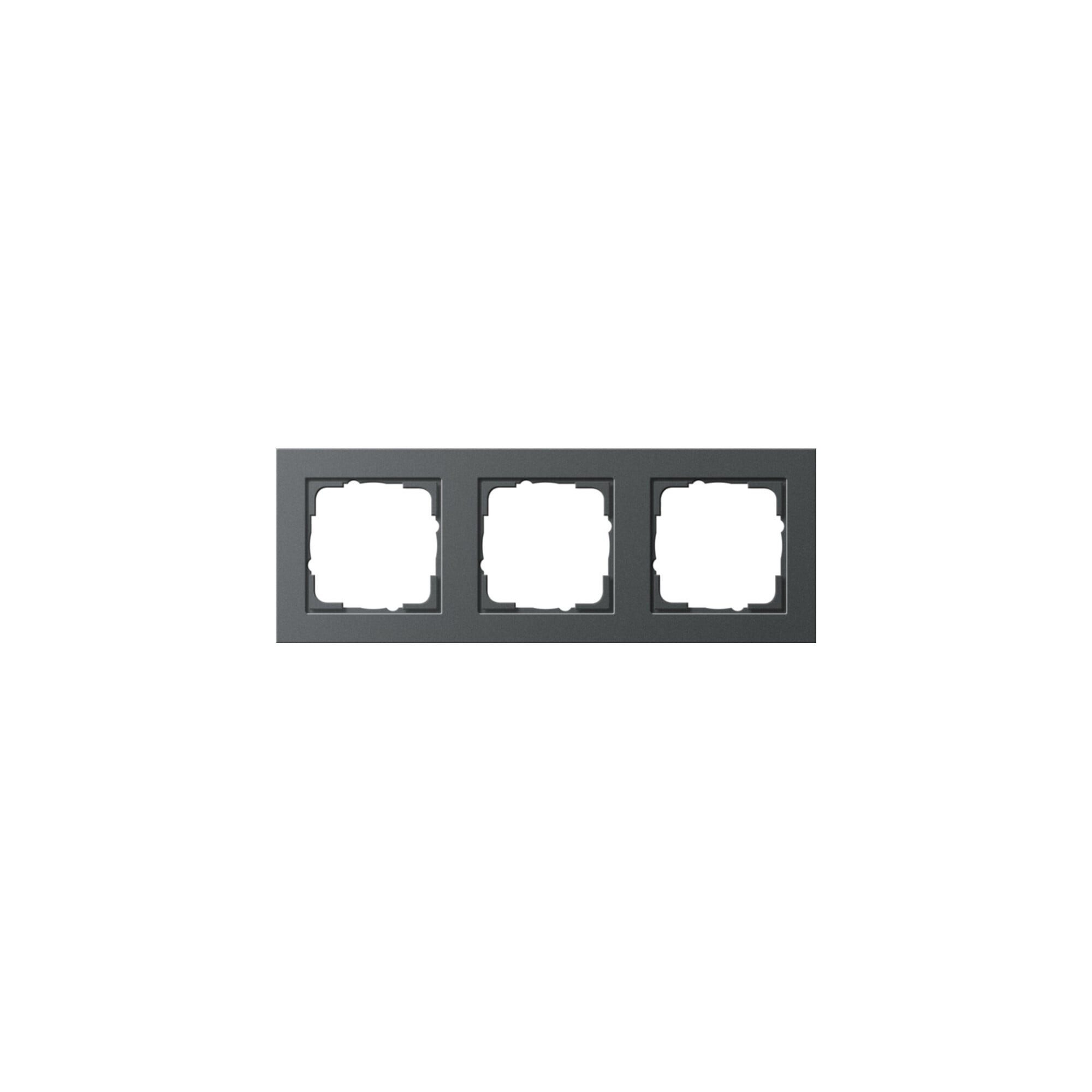 GIRA Gira Abdeckrahmen 3f.anth E2 021323 Installationskabel