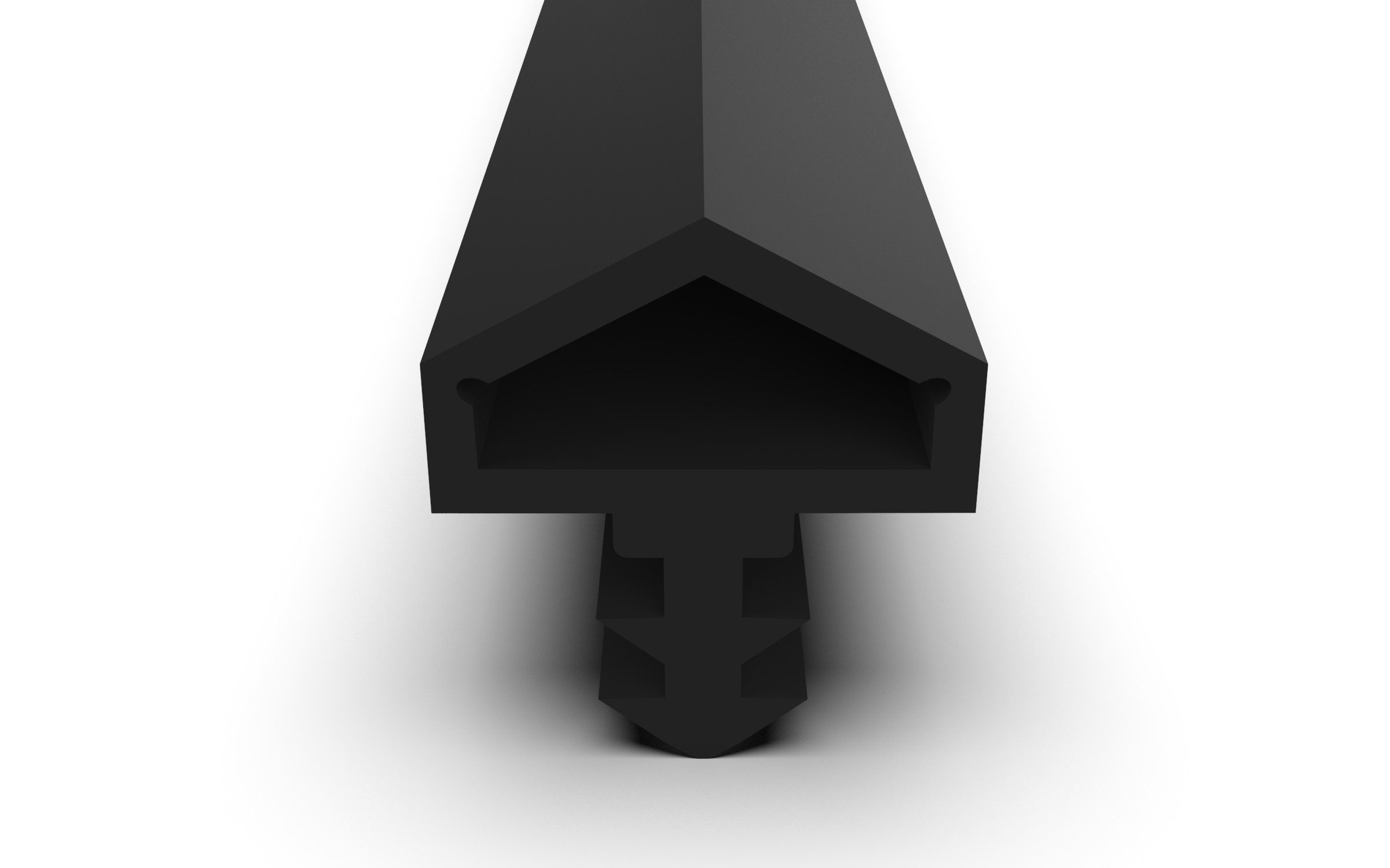 Dikara Profildichtungsband Türdichtung mit Antidehnungsfaden 4mm Nutbreite 7mm Nuttiefe 2mm Falz, Antidehnungsfaden, 2-Komponenten Dichtung