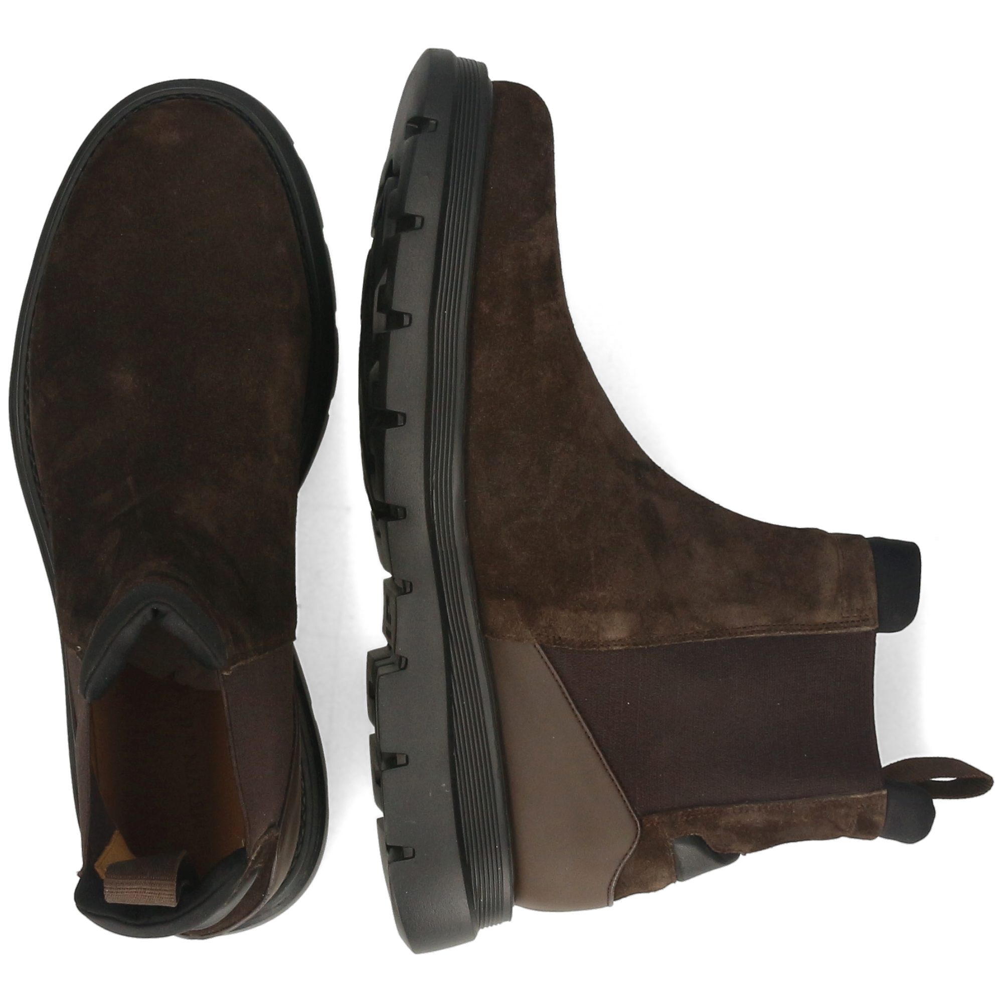 Melvin & Hamilton Edmund 2 Leder-Stiefeletten für Herren Stiefelette Plateausohlen, Echtes Leder