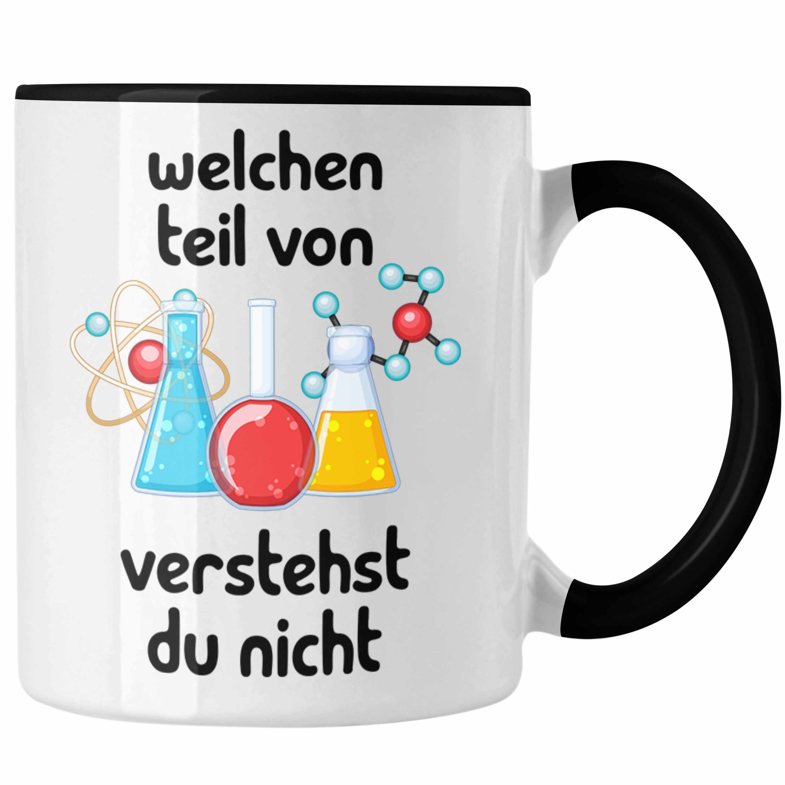 Trendation Tasse Chemiker Tasse Geschenk Lustiger Spruch Welchen Teil Von Verstehst Du Schwarz
