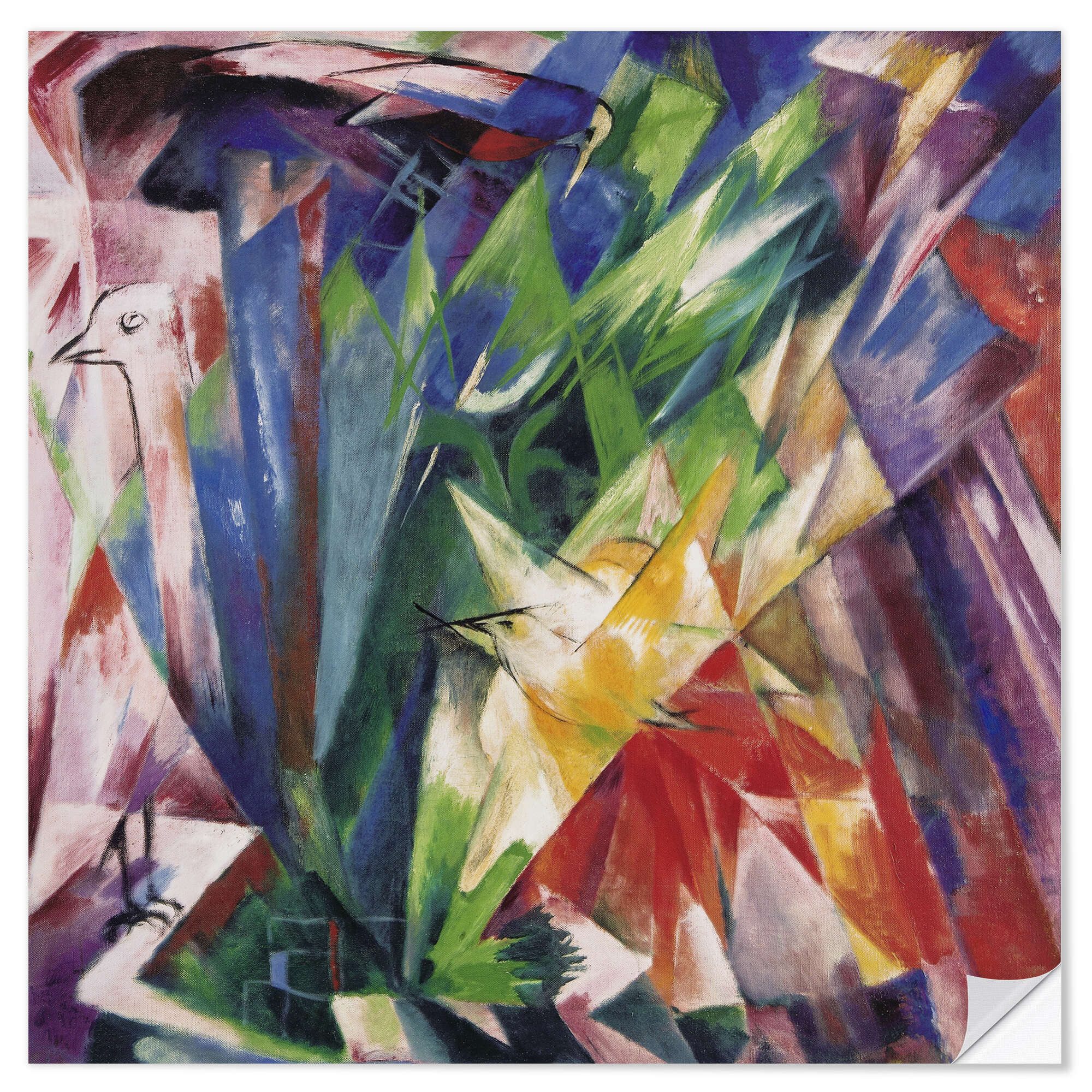 Wandfolie Franz Marc