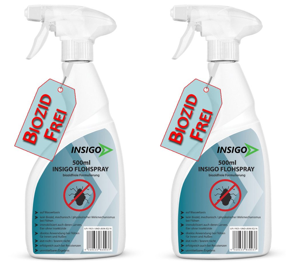 Insektenspray Anti Floh-Spray Floh-Mittel Ungezieferspray