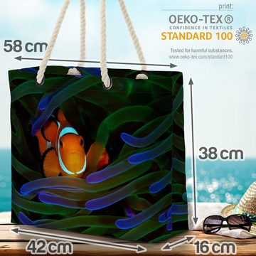 VOID Strandtasche (1-tlg), Clownfisch Fisch Aquarium Tier Haustier Indonesien Orange Tropenfisch