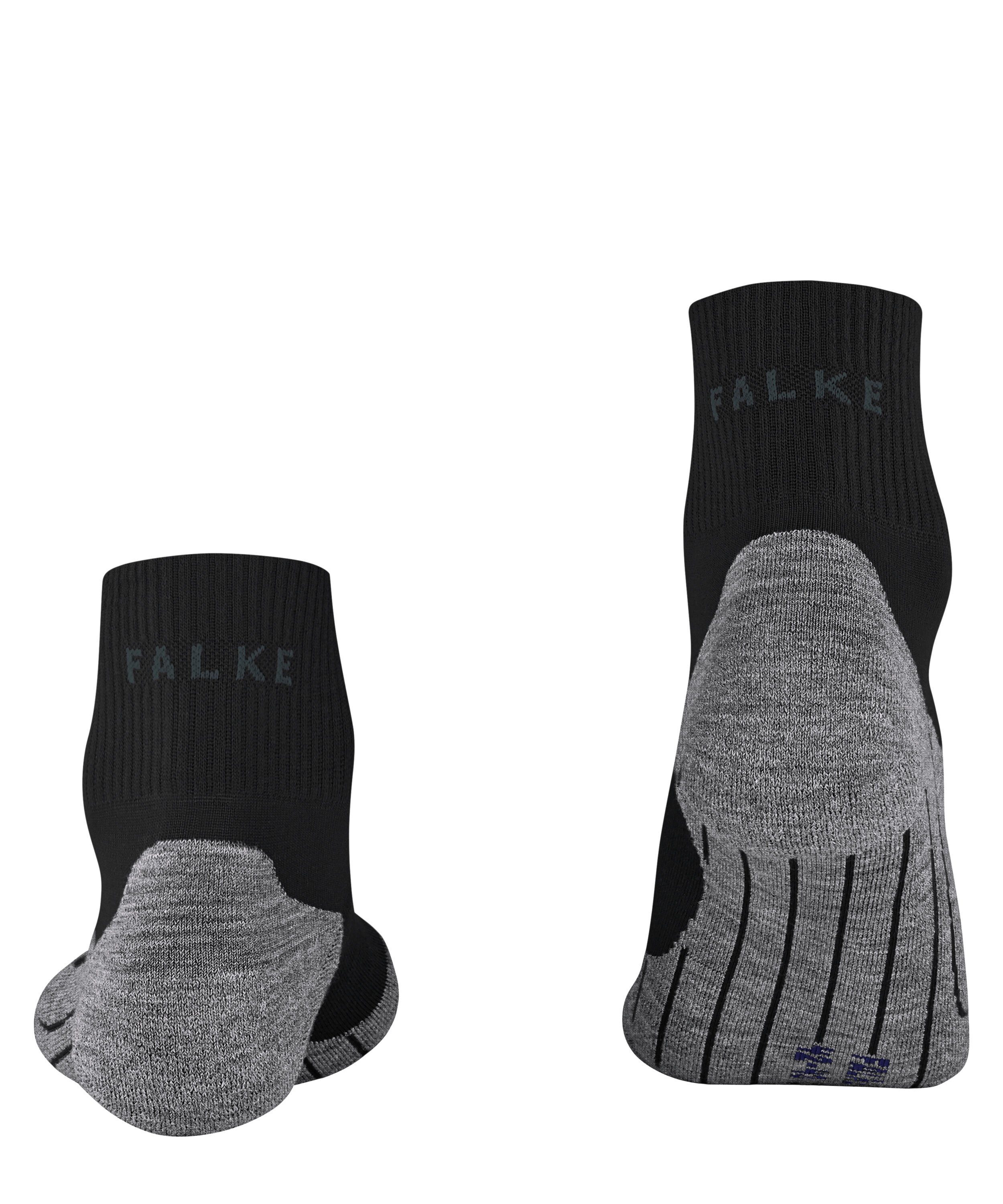 für bequem Wander und Leicht Short (1-Paar) Cool Wandersocken (3010) black-mix TK5 Freizeitwanderungen FALKE