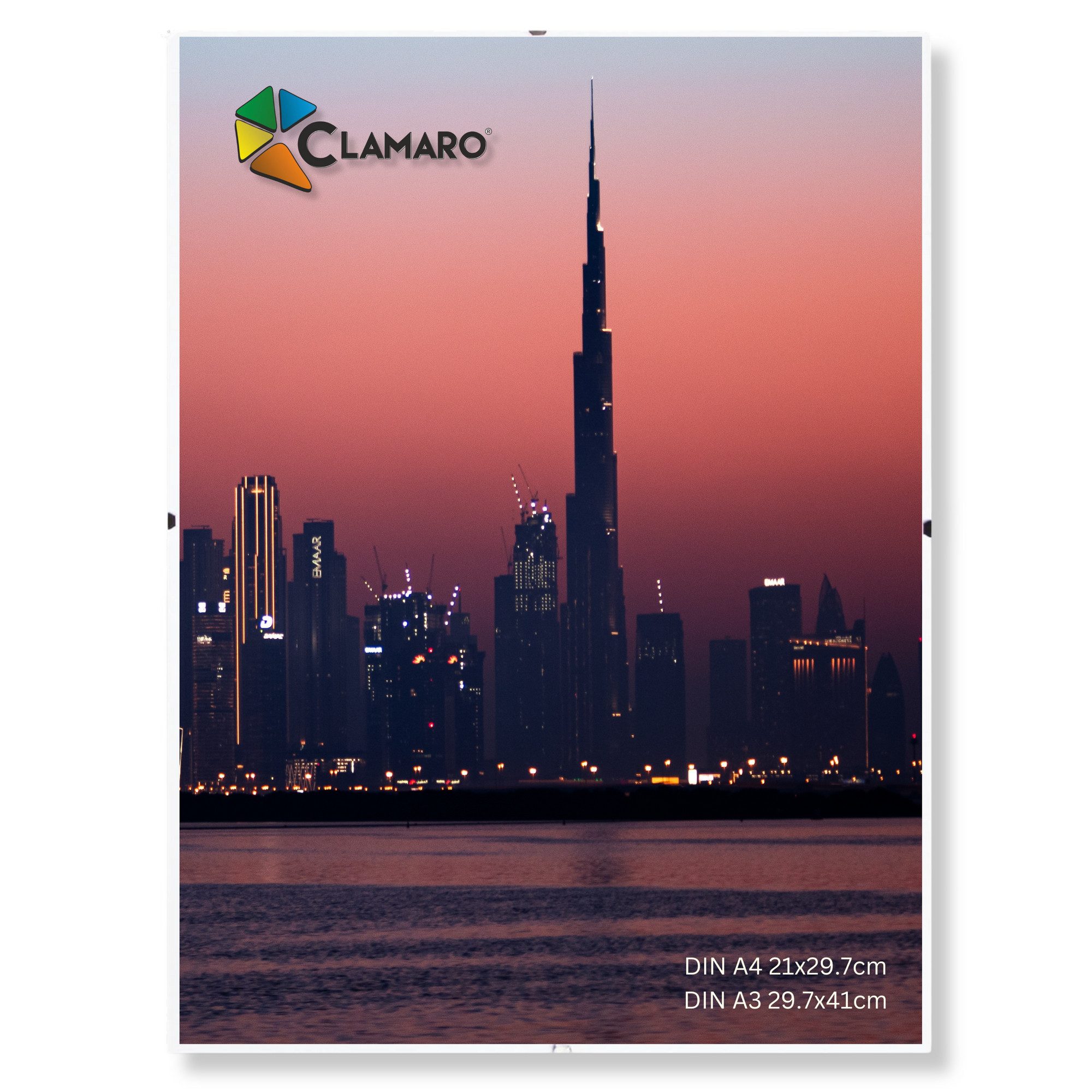 Clamaro Bilderrahmen, Rahmenloser Bilderrahmen Cliprahmen