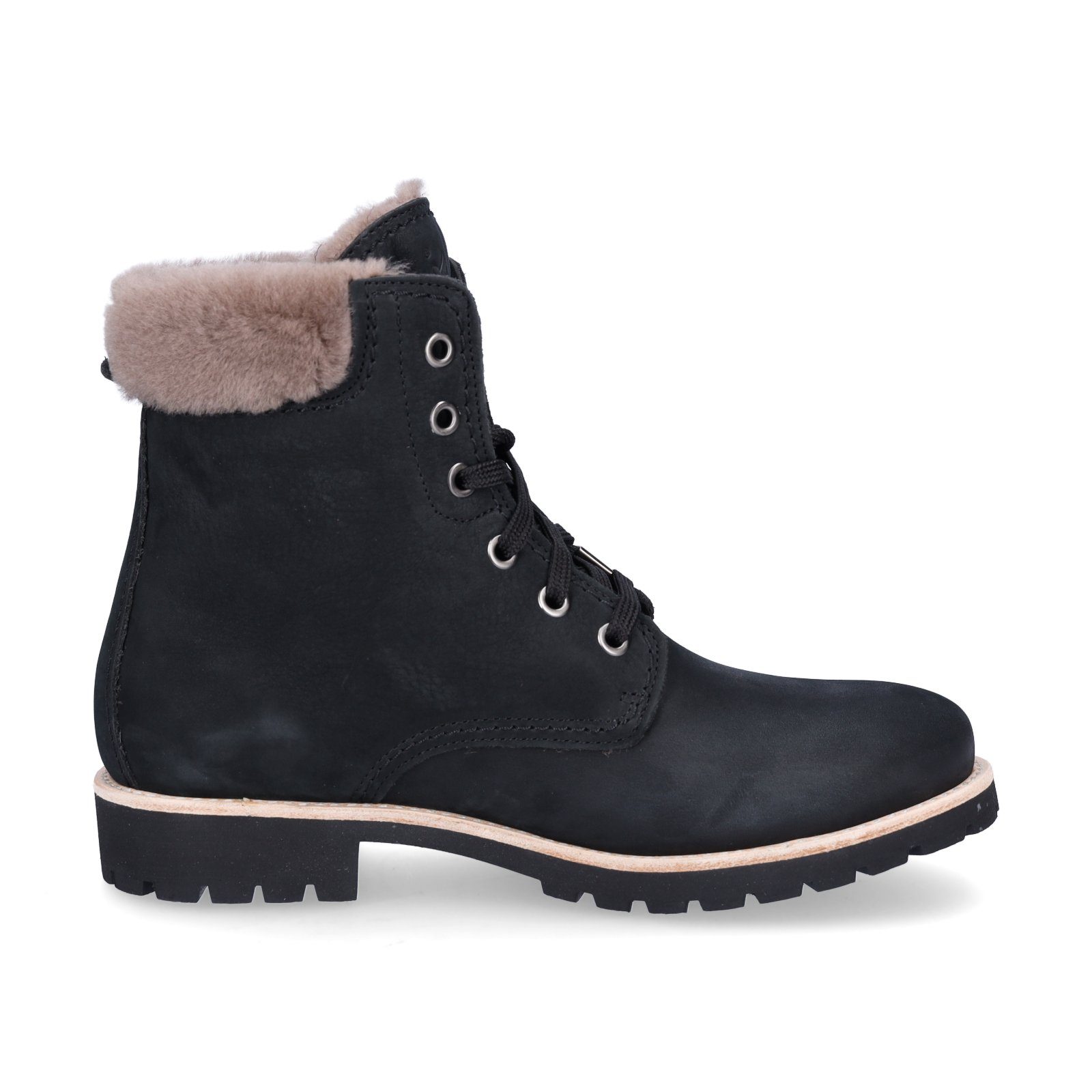 Panama Jack Panama Jack Damen Schnürstiefelette schwarz Stiefelette