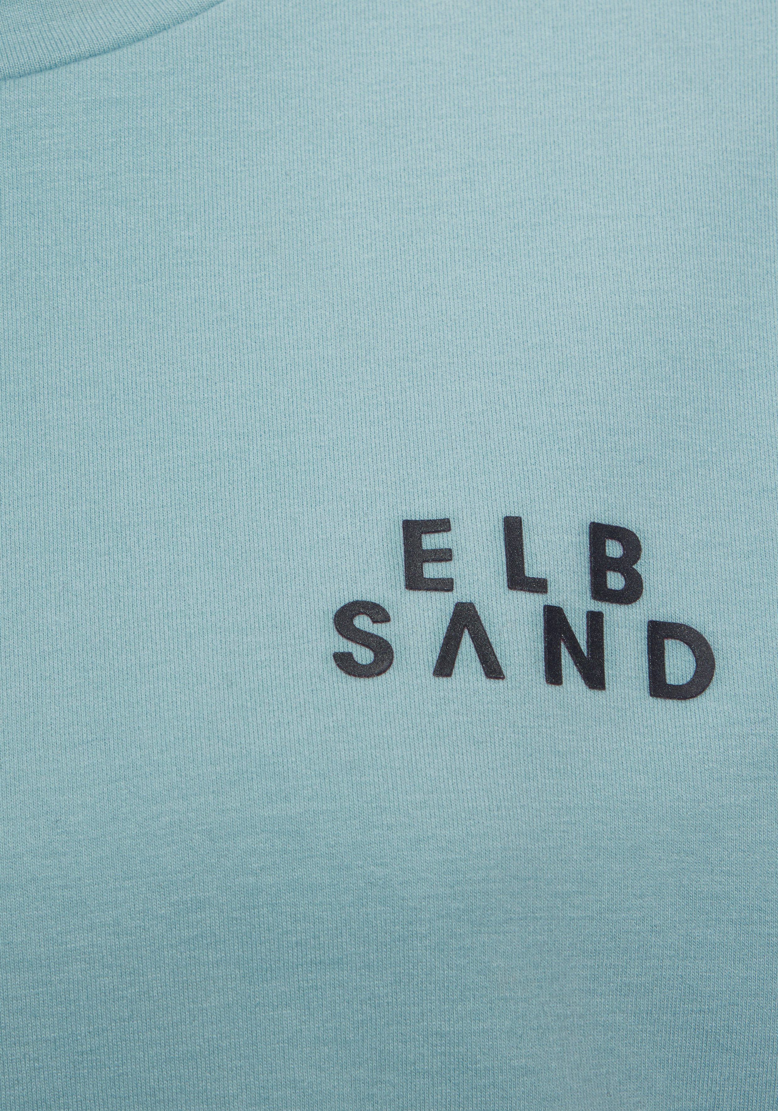Elbsand Sweatshirt Carisa mit verstellbarem Gummizug am Saum, lockere Passform, casual-sportlich