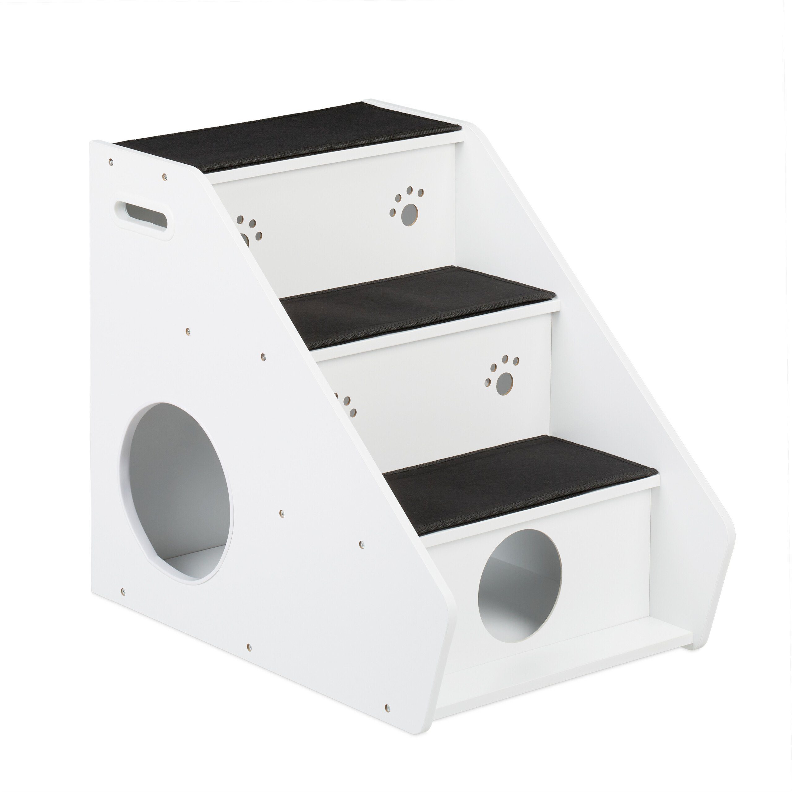 relaxdays Haustiertreppe Hundetreppe mit 3 Stufen günstig online kaufen