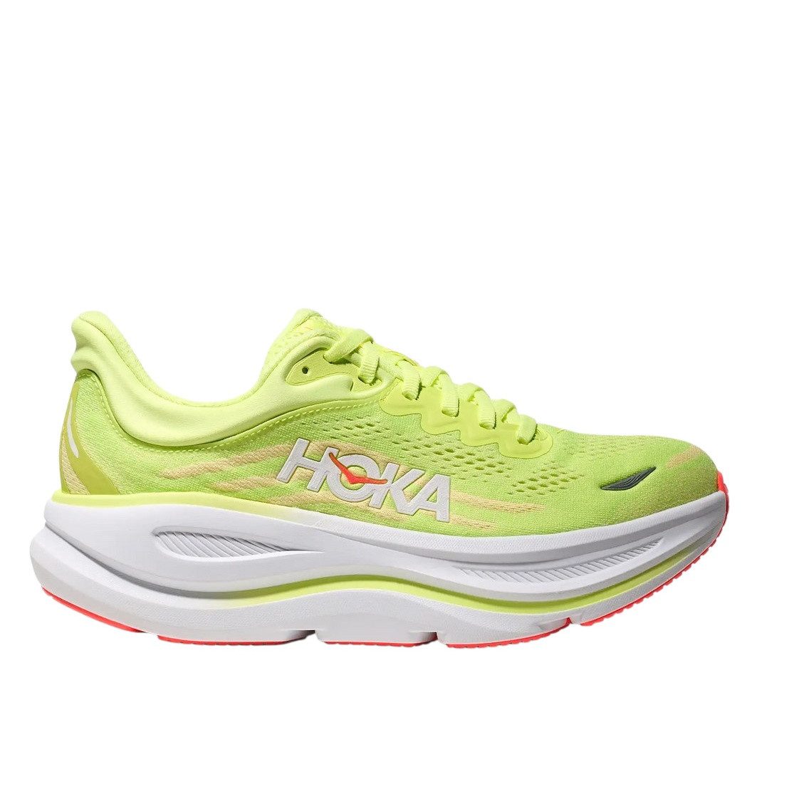Hoka One One Bondi 9 (Dämpfung) neongelb Damen Laufschuh