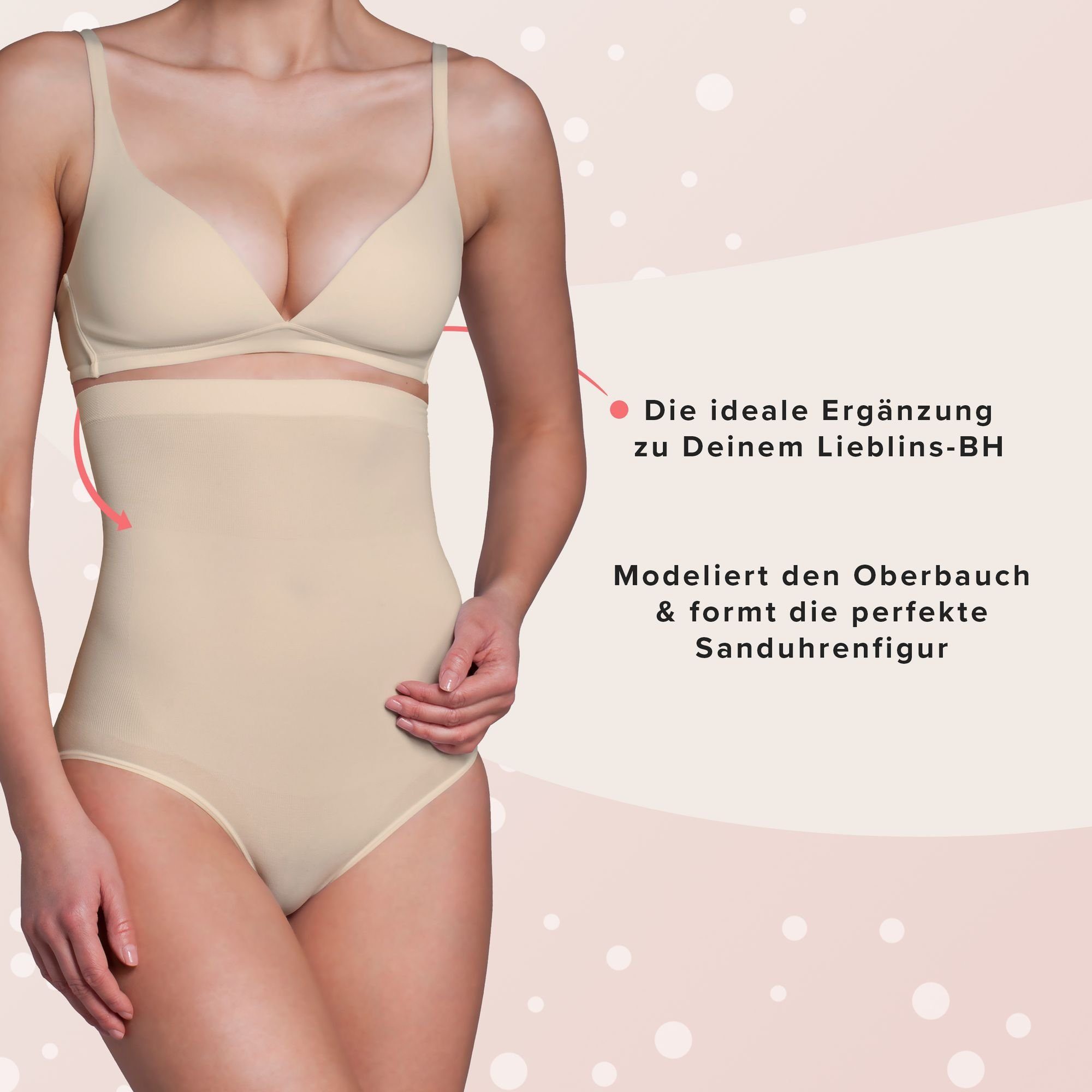 Perfect 36841 (SK) String Seamless Haut String Shapewear Hoher Miss