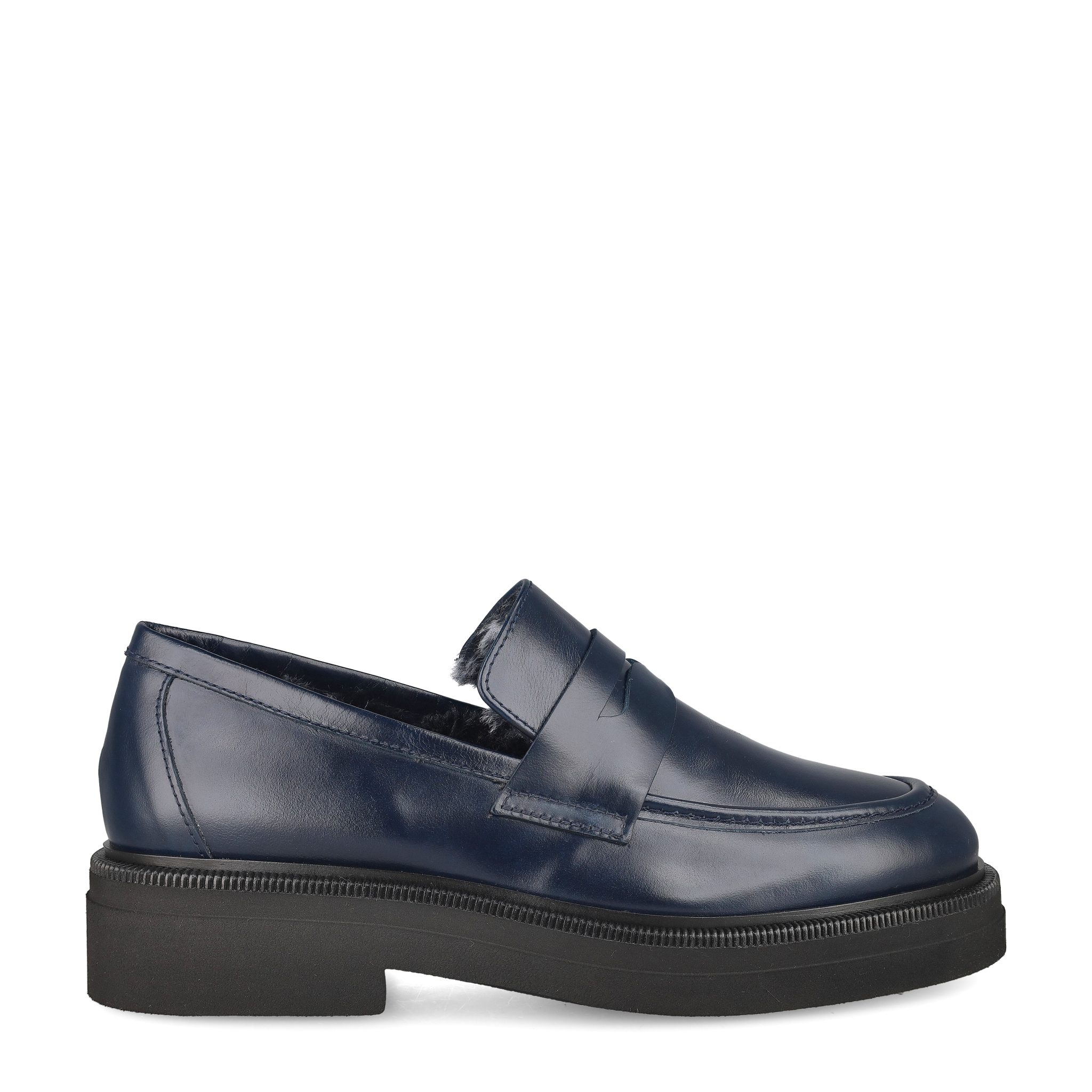 Homers Homers 22270P SIENA-M, Warmfutter, Slipper & Mokassin, Blau, Damen Slipper