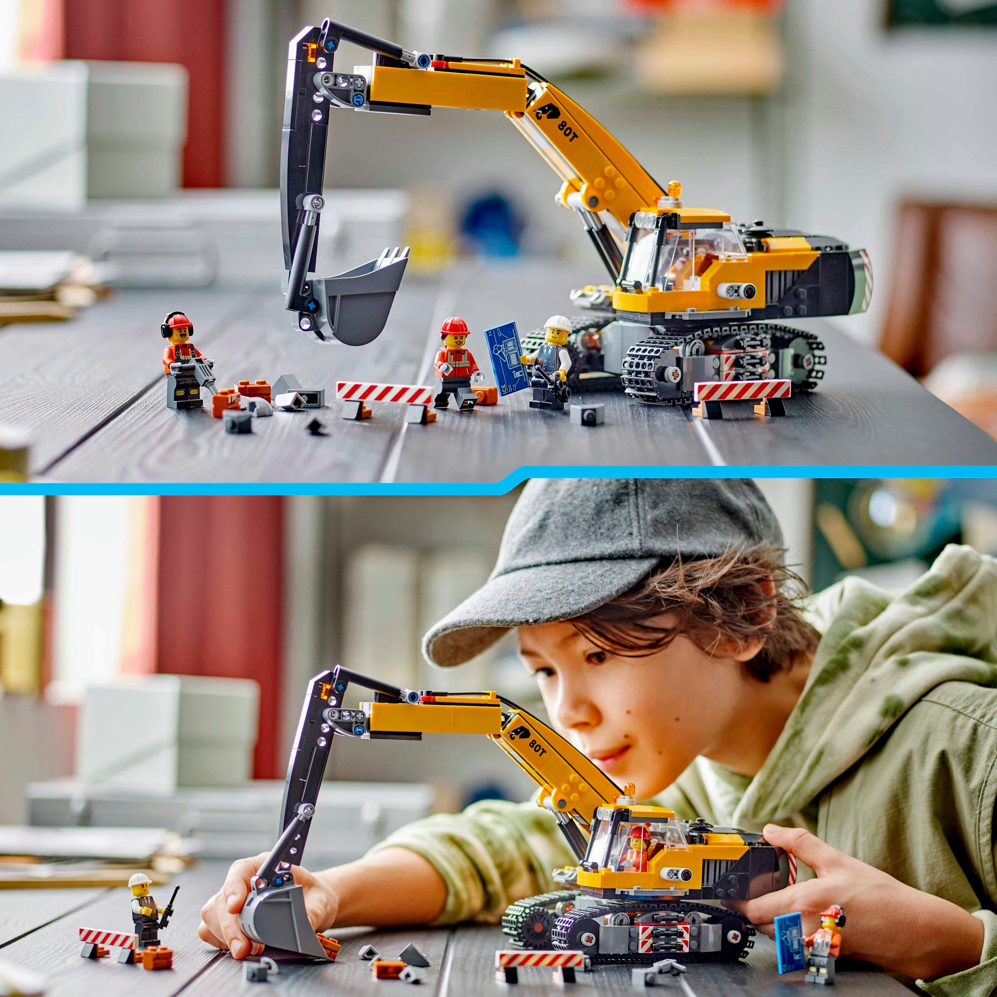 LEGO® Raupenbagger (60420), LEGO City Konstruktionsspielsteine, günstig online kaufen