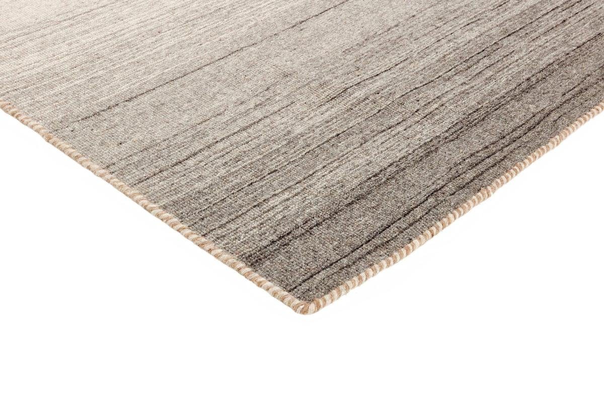 Orientteppich Kelim Handgewebter Nain Orientteppich Gradient Läufer, mm rechteckig, Design 3 Höhe: 81x201 Trading