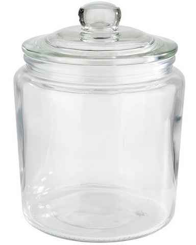 APS Vorratsglas Classic, Glas, (1-tlg), vielseitig einsetzbar, z.B. für Kekse, Zucker, Mehl, Müsli ...