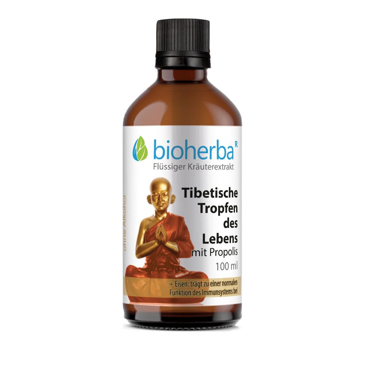 BIOHERBA R Tibetische Tropfen des Lebens mit Propolis Tinktur 100 ml Nahrungsergänzungsmittel