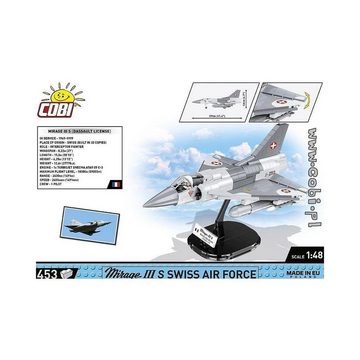 COBI Modellbausatz MIRAGE IIIRS SWISS, Modell, 453 Teile, ab 7 Jahren
