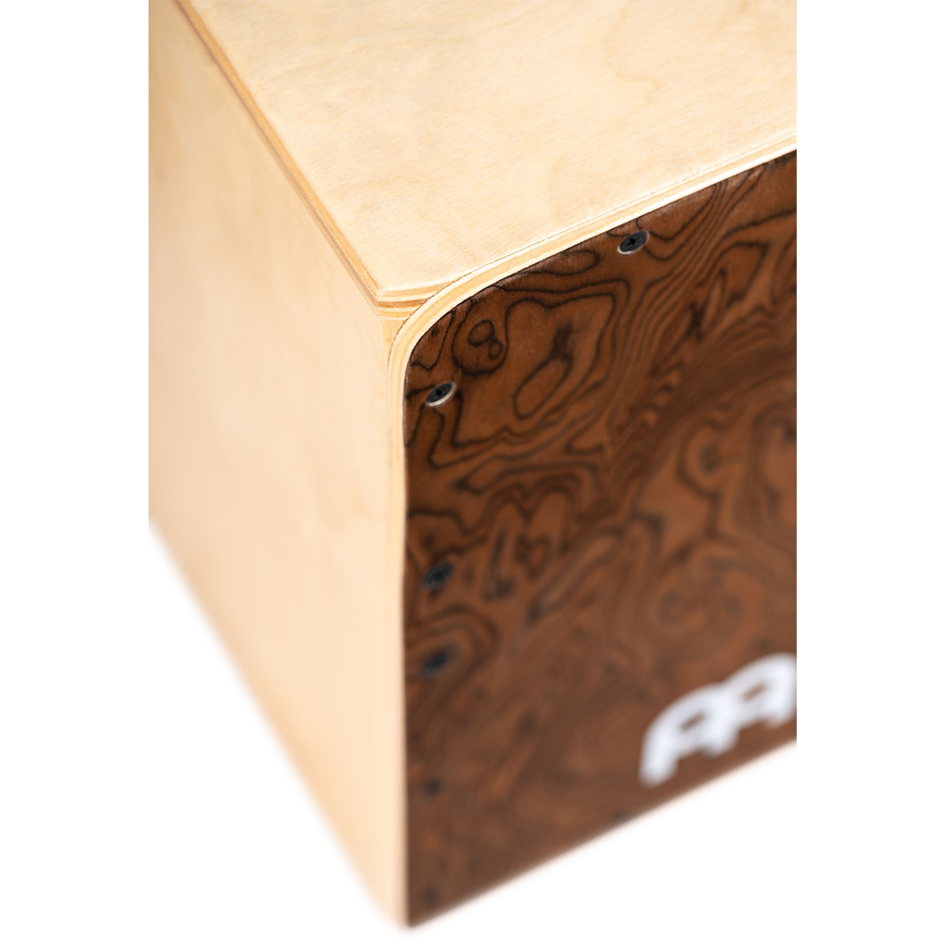 Meinl Percussion Cajon, Percussion, Cajons, JC50BW Jam Cajon Burl Wood - Cajon