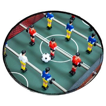 Mini-Tischkicker Fußballkicker Tischauflage Fast Kick XM, einfache Montage durch Steckverbindung, 2x6 Spieler, platzsparender Tischaufsatz, inklusive 2 Kickerbälle, 2kg, 51 x 31 x 9,7 cm