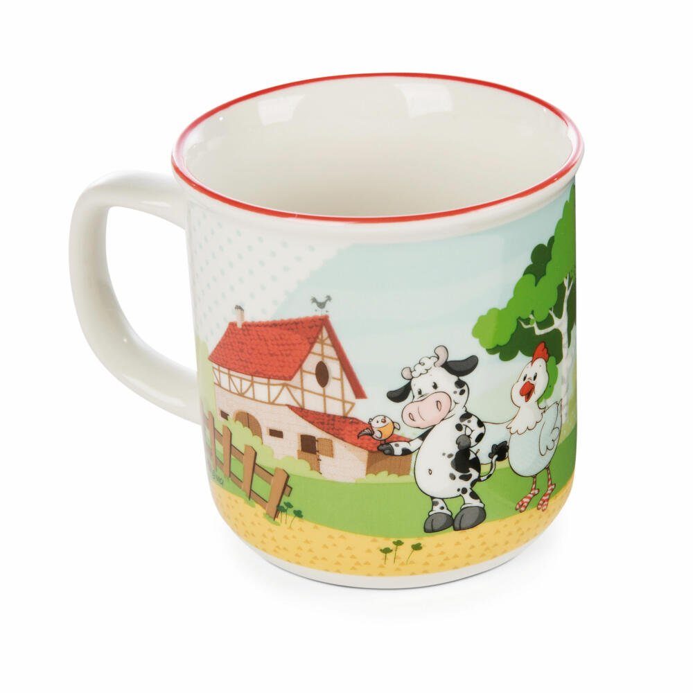 Nici Tasse Farm Friends 240 ml, Porzellan