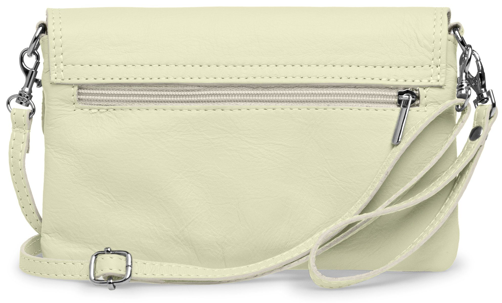 Caspar Clutch Abendtasche Leder Damen Umhängetasche günstig online kaufen