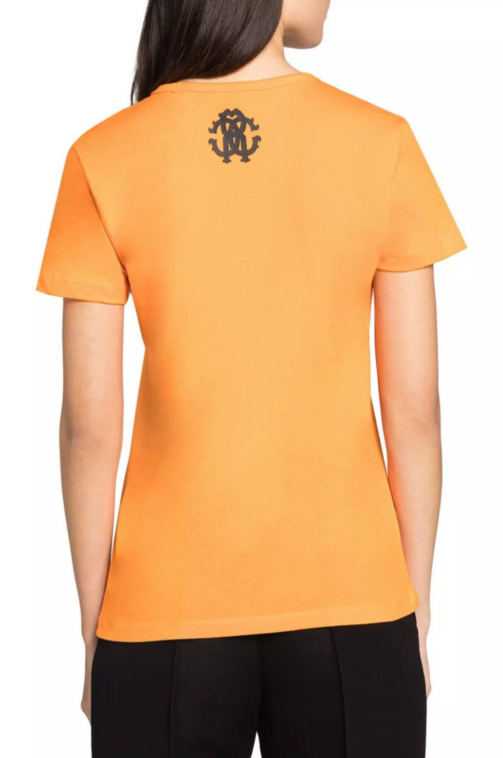 roberto cavalli T-Shirt Firenze RC Tiger Logo Cotton gehört zur ikonischen Hauptkollektion