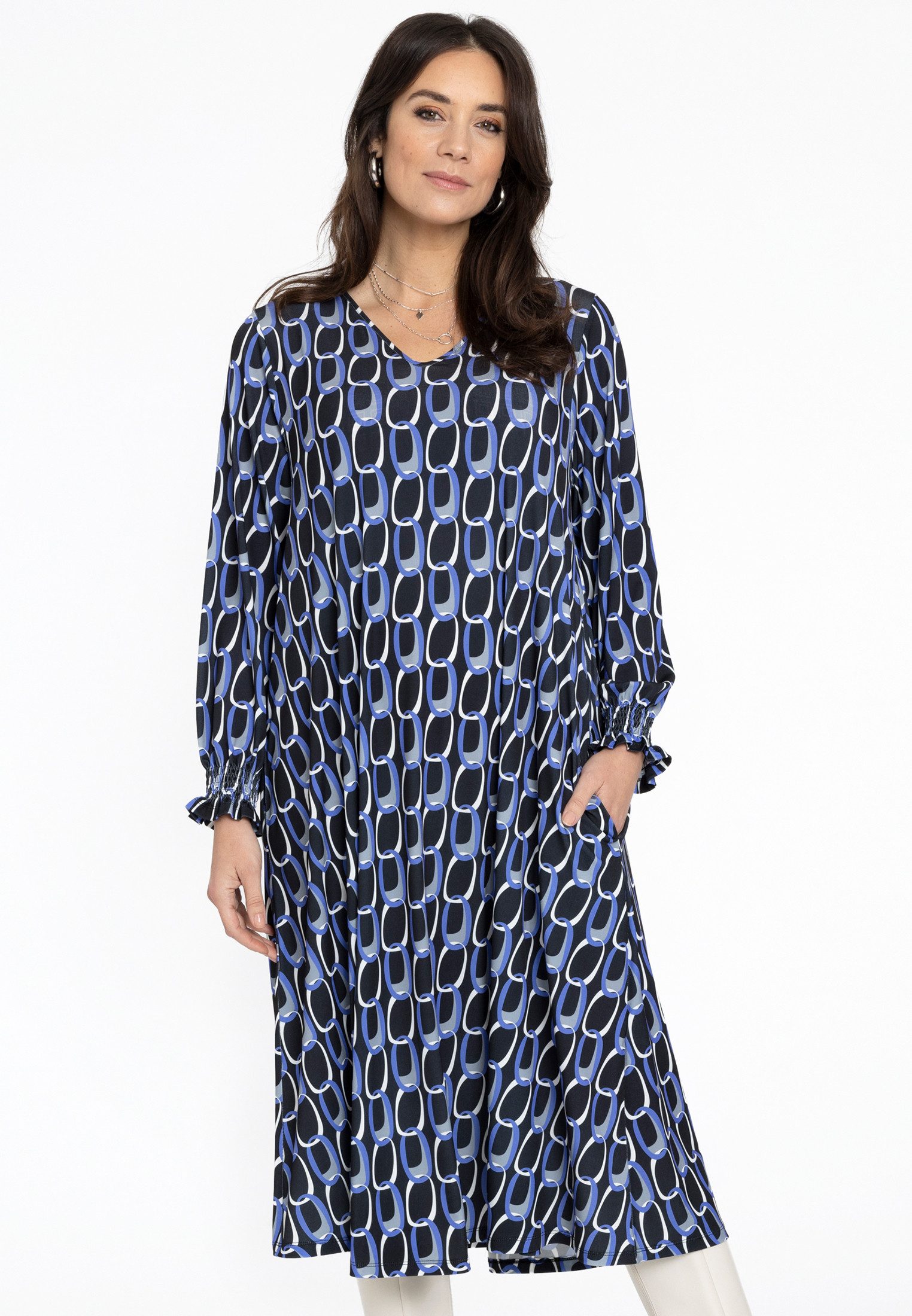 A-Linien-Kleid Damen Kleid Große Größen